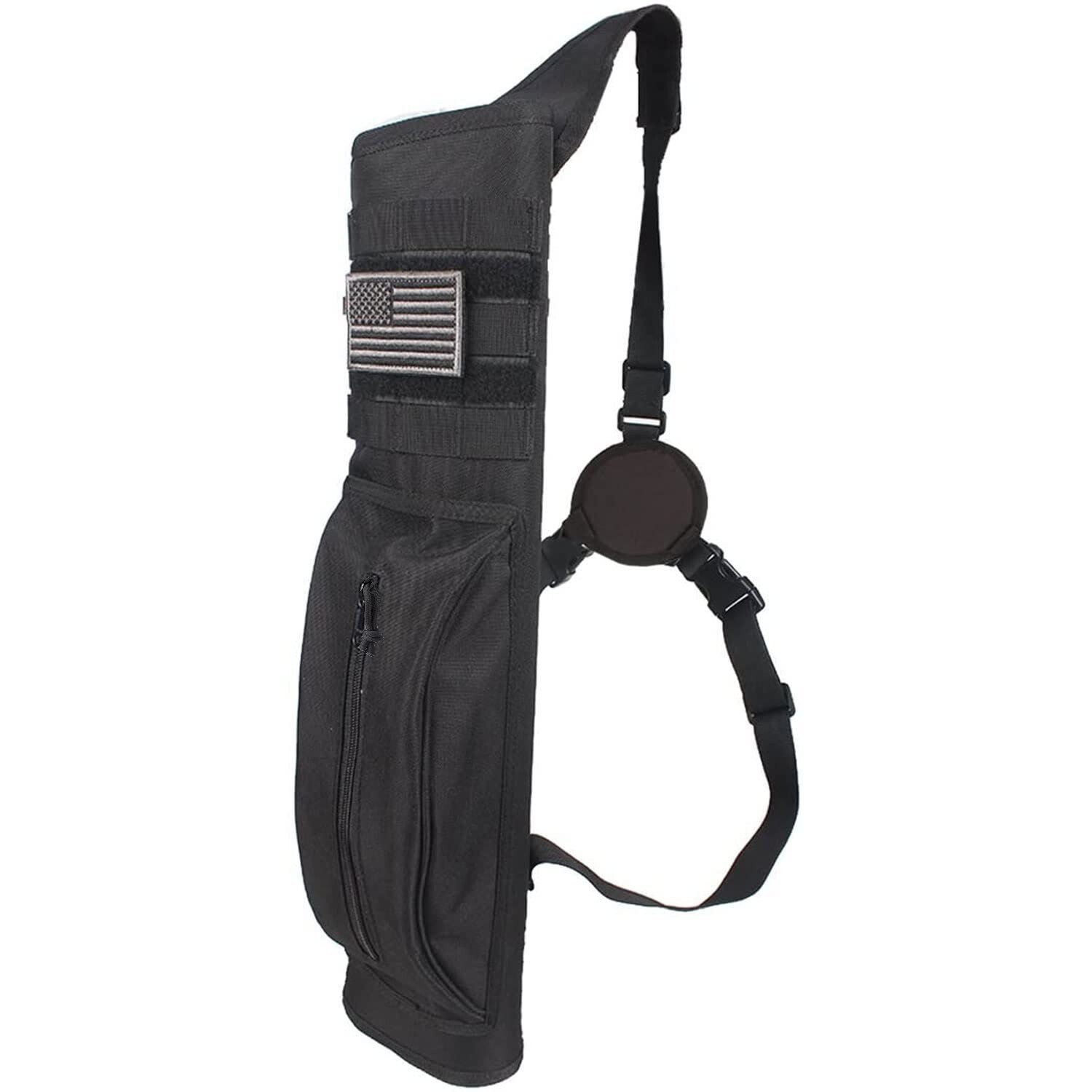 KRATARC Archery Multi-Function Back Arrow Quiver with Molle System Shoulder A...