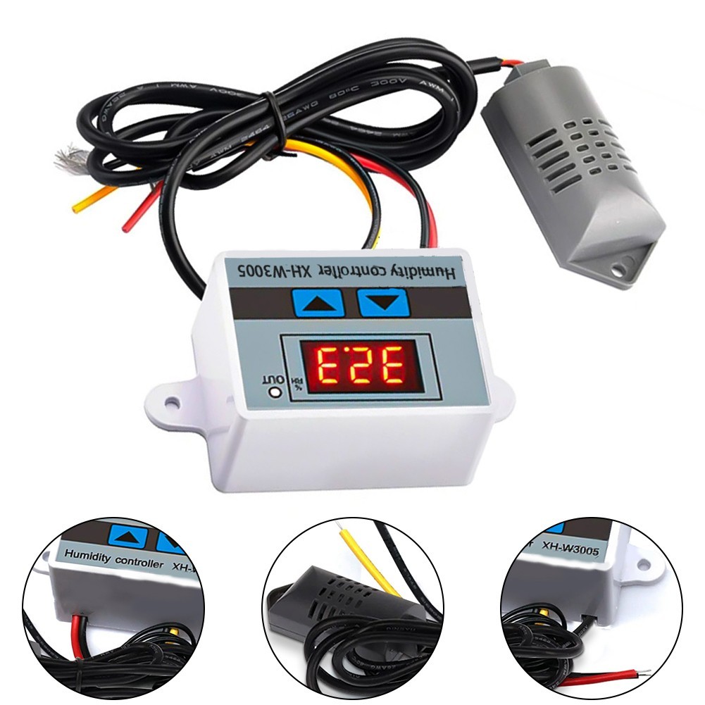 Digital Humidity Controller Easy to Use Panel High Measurement Accuracy