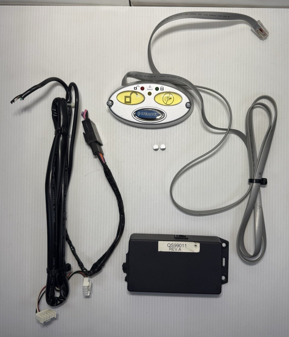 Q, Straint Dash Control Switch & Control Box Wheelchair Docking Device OEM