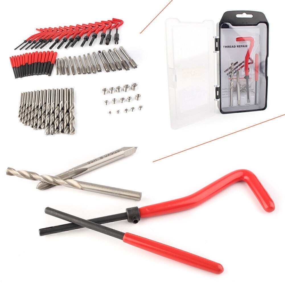 Metric Thread Re2x Insert Kit 15x M10x1.5 Helicoil Car Pro Coil Tool
