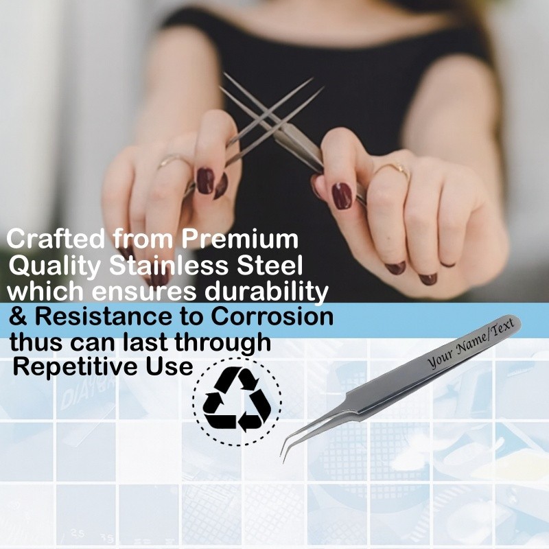 Professional Precision Tool Stainless Steel Scissor & Tweezer Set for Sharp Work