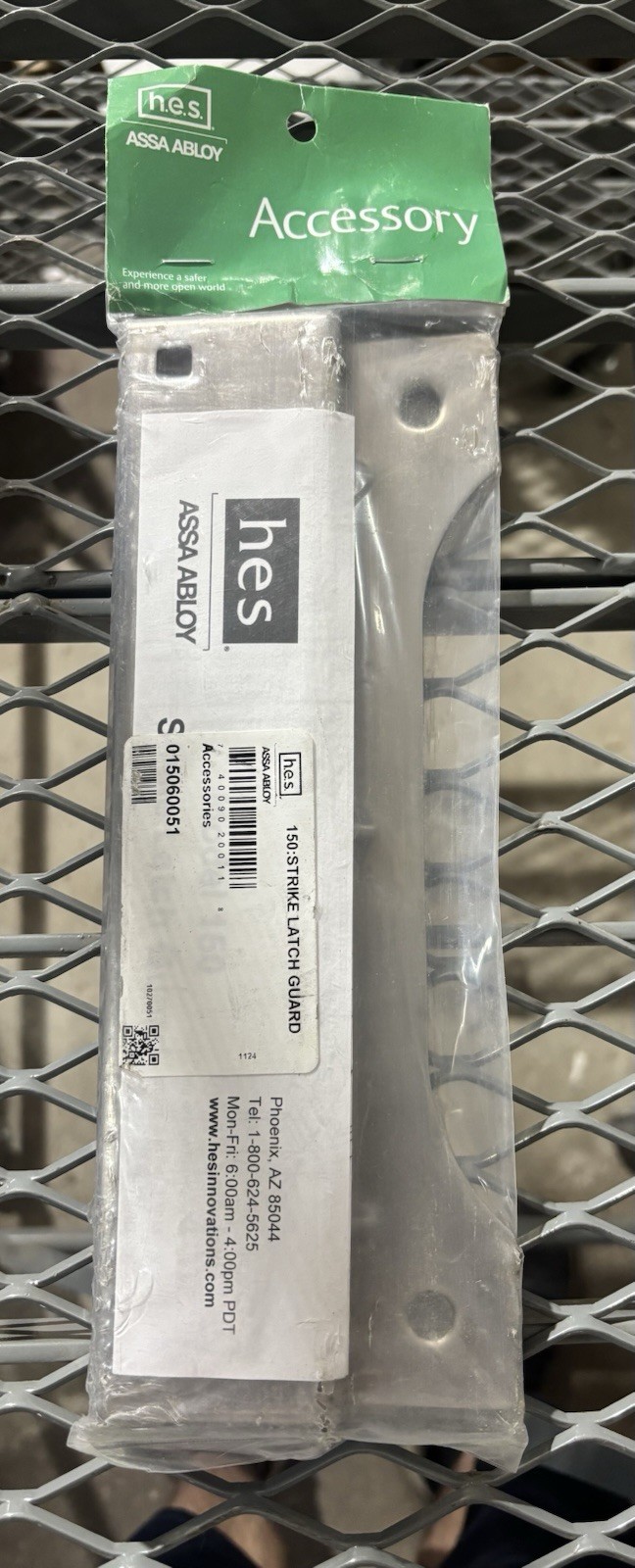 HES ASSA ABLOY Electric Strike System Model 150: Strike Latch Guard 015060051