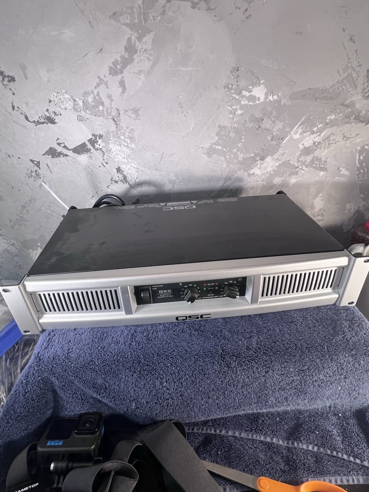 QSC - GX5 2 Channel Rackmount Power Amp – Fully Tested W/ Power Cable
