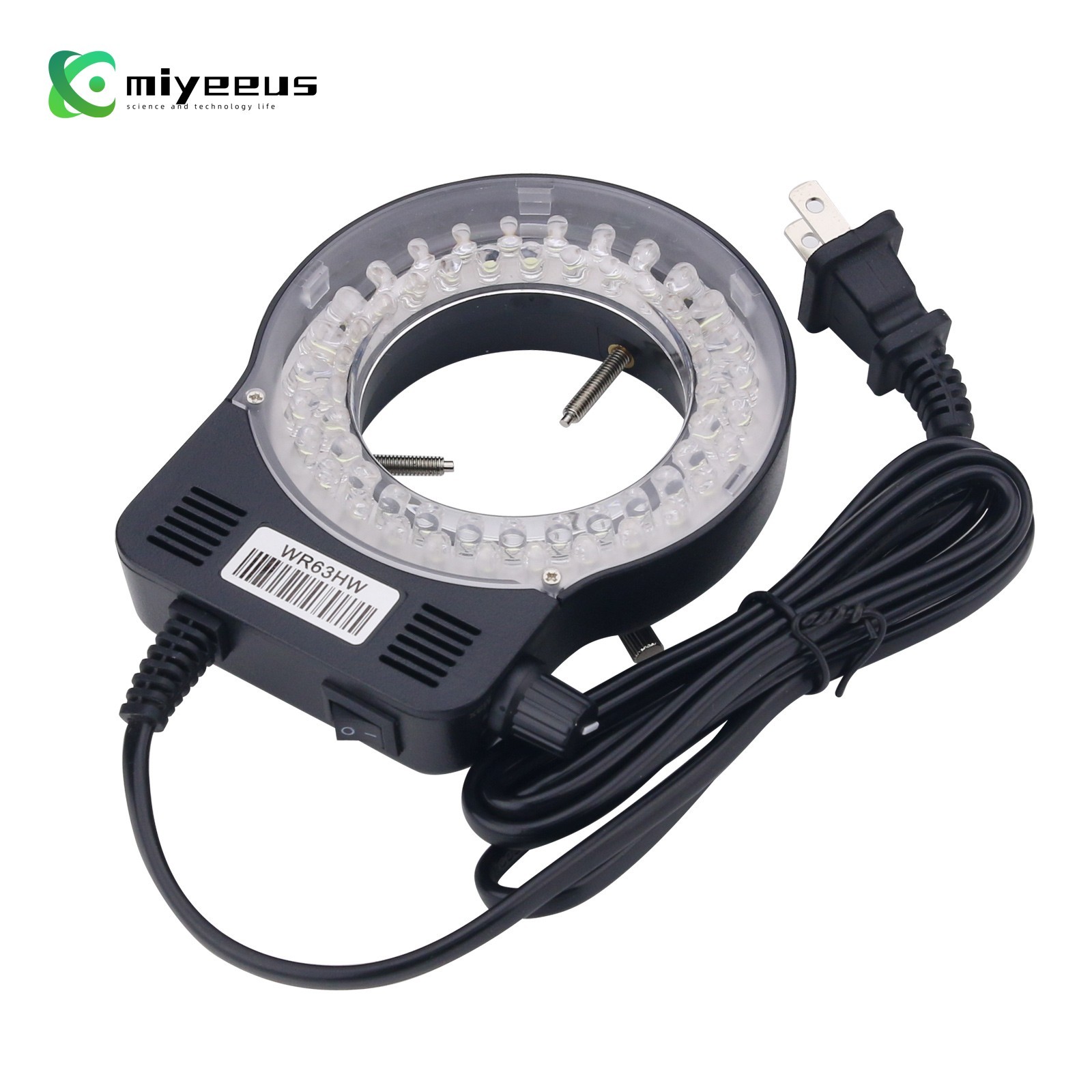 HY-5199 56 LED Ring Light Version 4K 1080P HDMI Video Microscope Camera 130X
