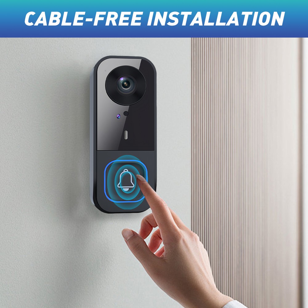 Wireless Doorbell Camera Phone Door Ring Video Intercom Security Night Vision US