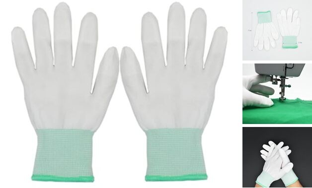 Quilting Gloves for Free-Motion Sewing (1 Pair)