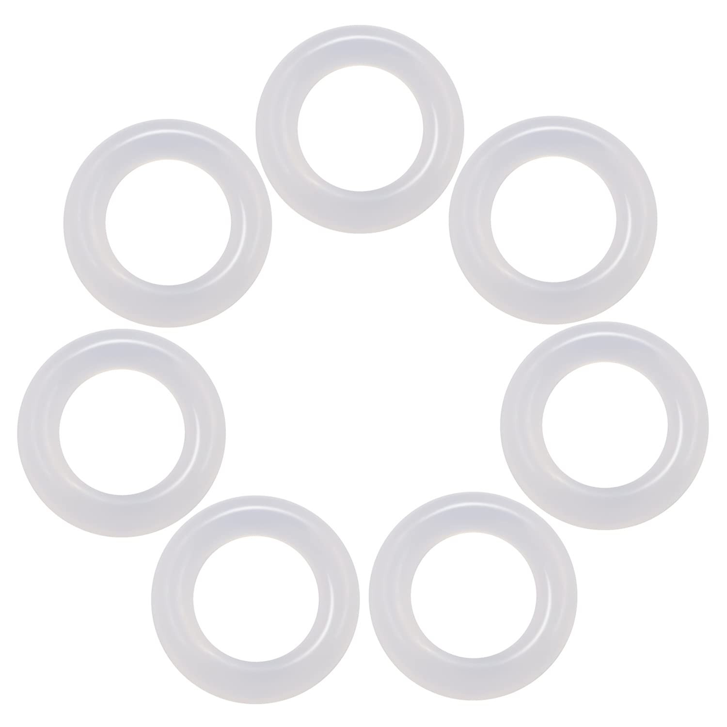 Clear keyboard keycap O ring dampeners
