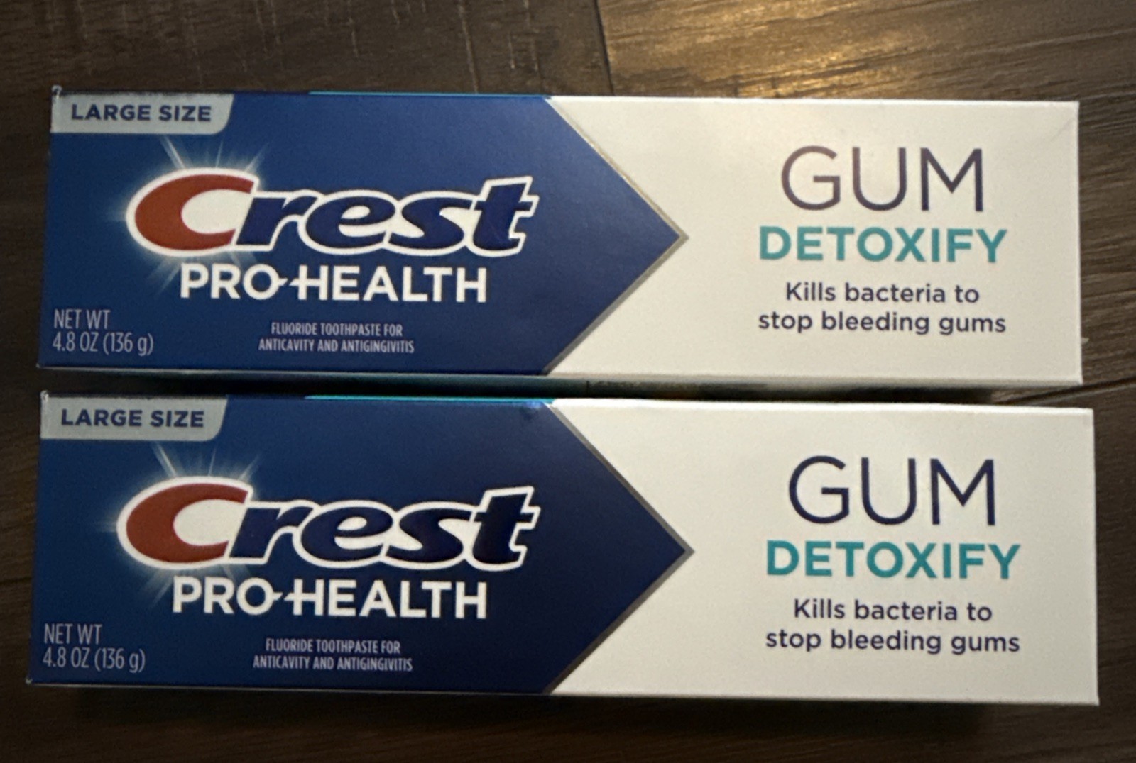 Crest Pro-Health Gum Detoxify Toothpaste- TWO PACK