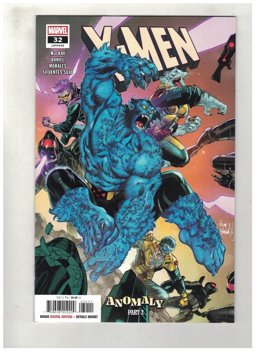 X-MEN #32 - TONY S. DANIEL MAIN COVER - MARVEL COMICS/2026