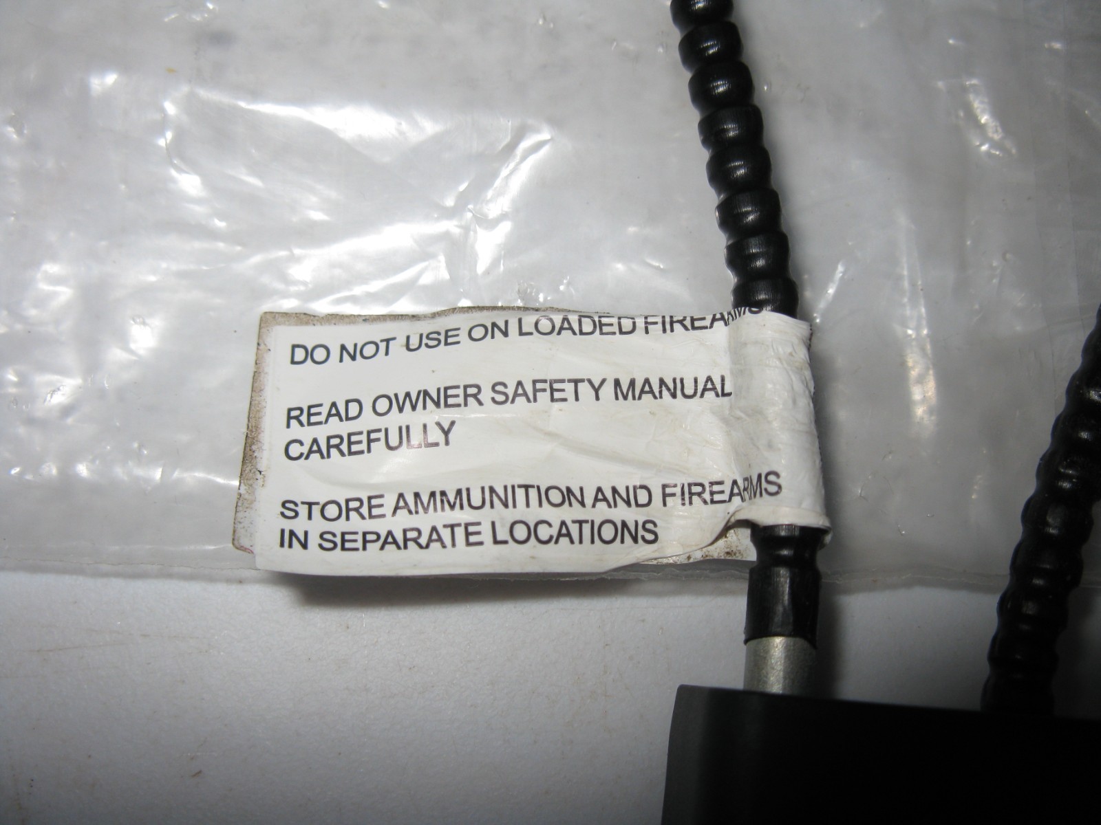 Cable Gun Lock/Firearm Safety 2 keys 30MM OS
