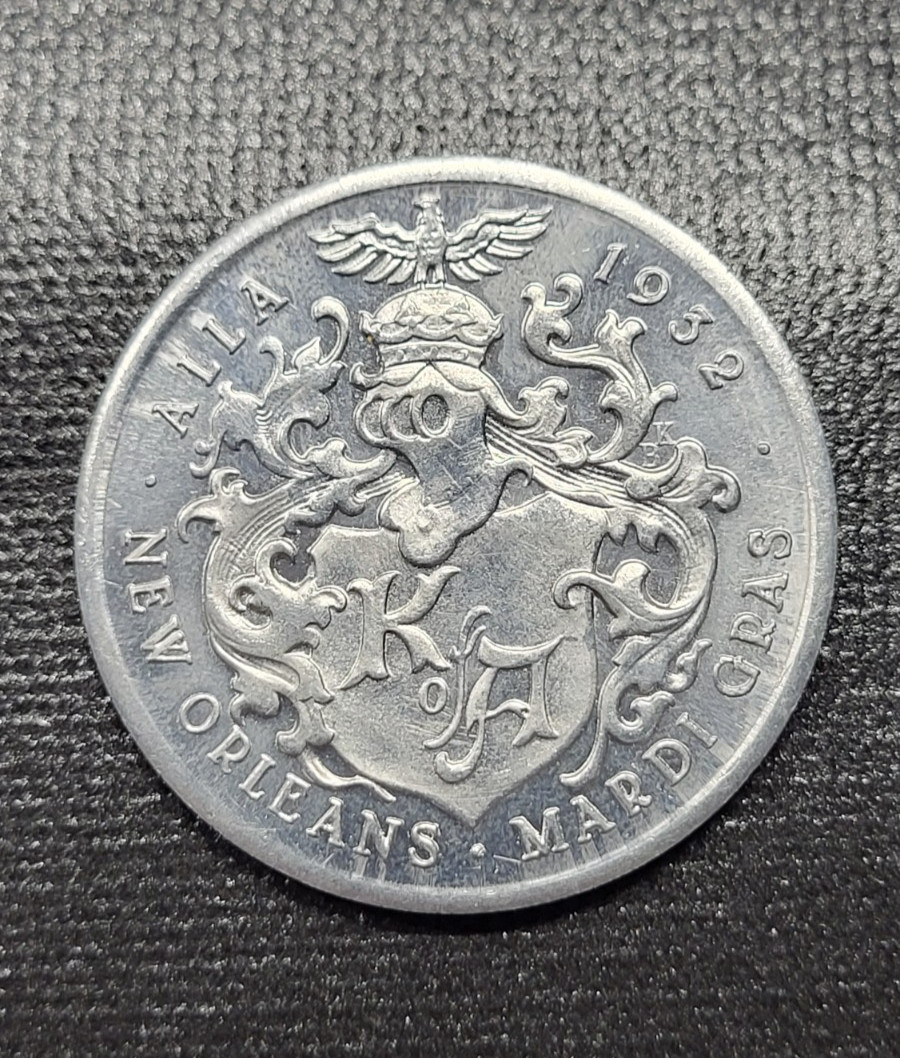 1970 Mardi Gras Doubloon - Dr. Dolittle / Krew of ALLA