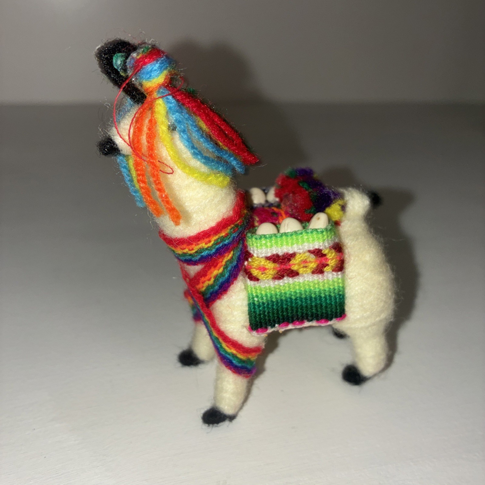 Peruvian Llama Handmade 3 inches tall