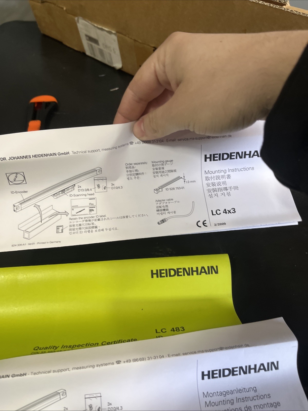 HEIDENHAM LC 483/10MM LINEAR ENCODER