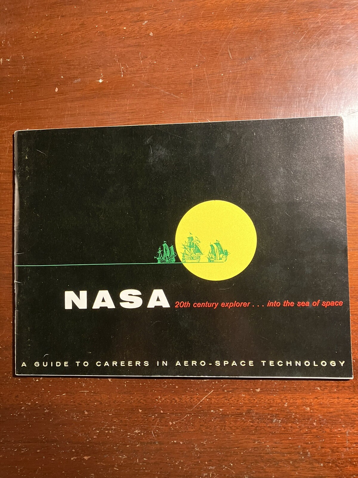 NASA A Guide to Careers in Aero-Space Technology 1966 1960s Vtg Booklet