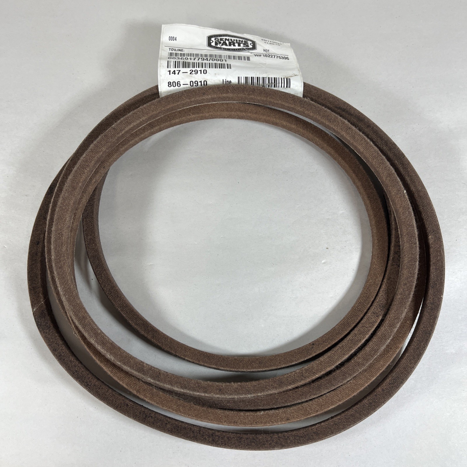 Genuine Toro Mower Deck Belt Fits Current 54" Timecutter MAX Models OEM 147-2910
