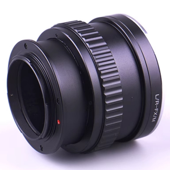 Macro Adjustable Helicoid Lens Adapter for Leica R Lens to fujifilm X XF Camera