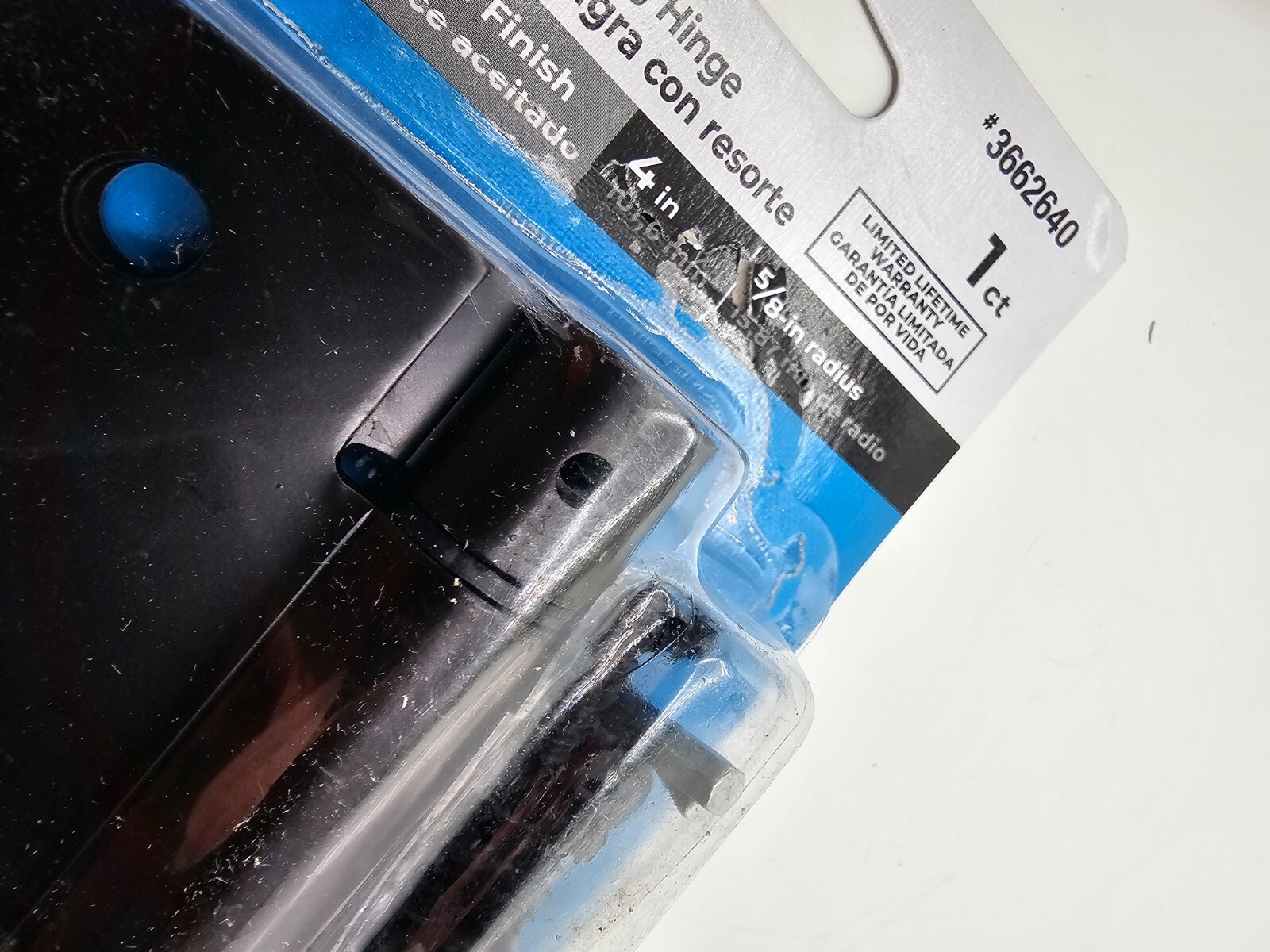 ( QTY 2 ) Reliabilt Spring Door Hinge Oll Rubbed Bronze 3662640