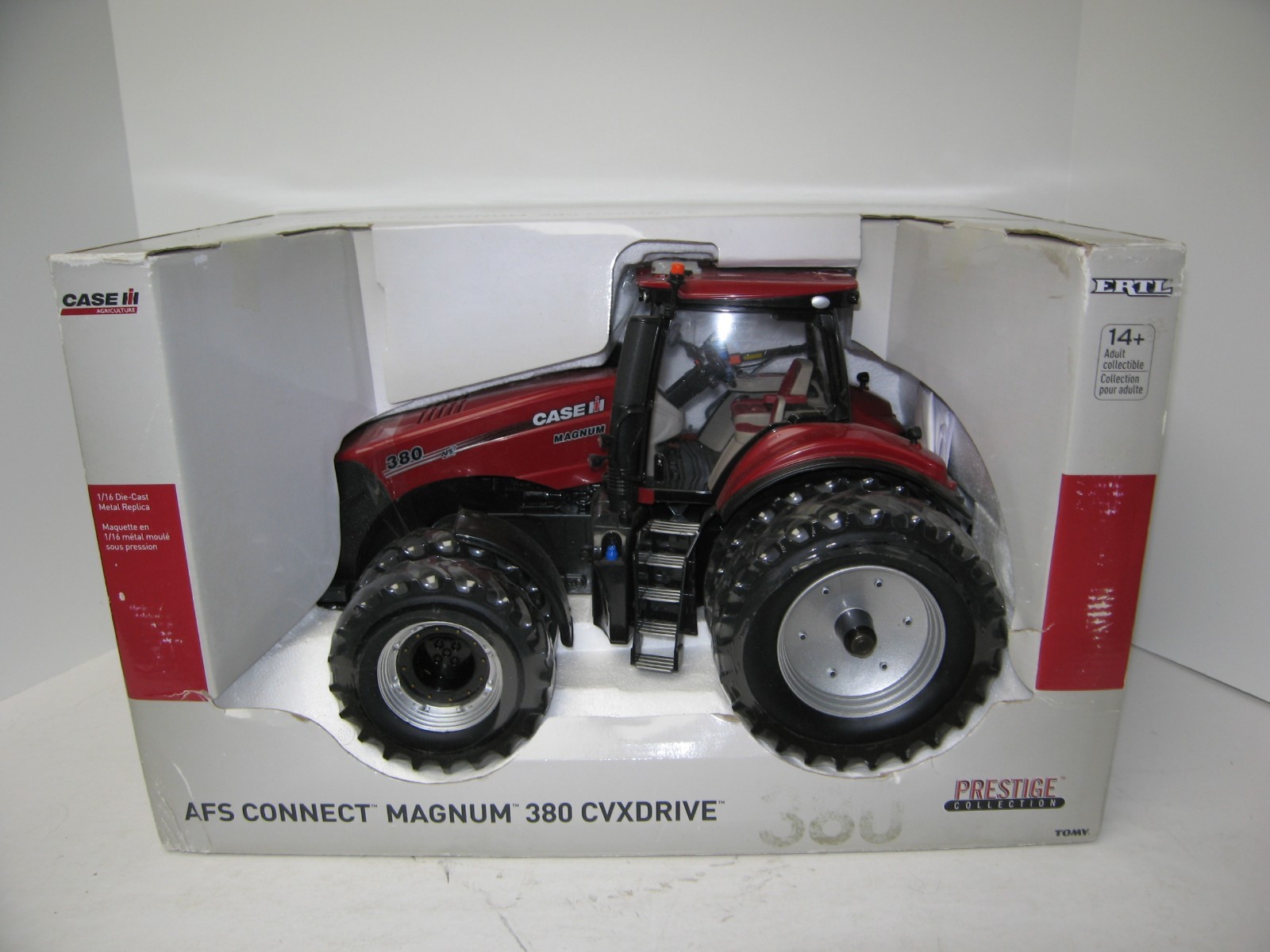 1/16 CASE IH MAGNUM 380 CVXDRIVE MFWD w/DUALS PRESTIGE COLLECTION NIB