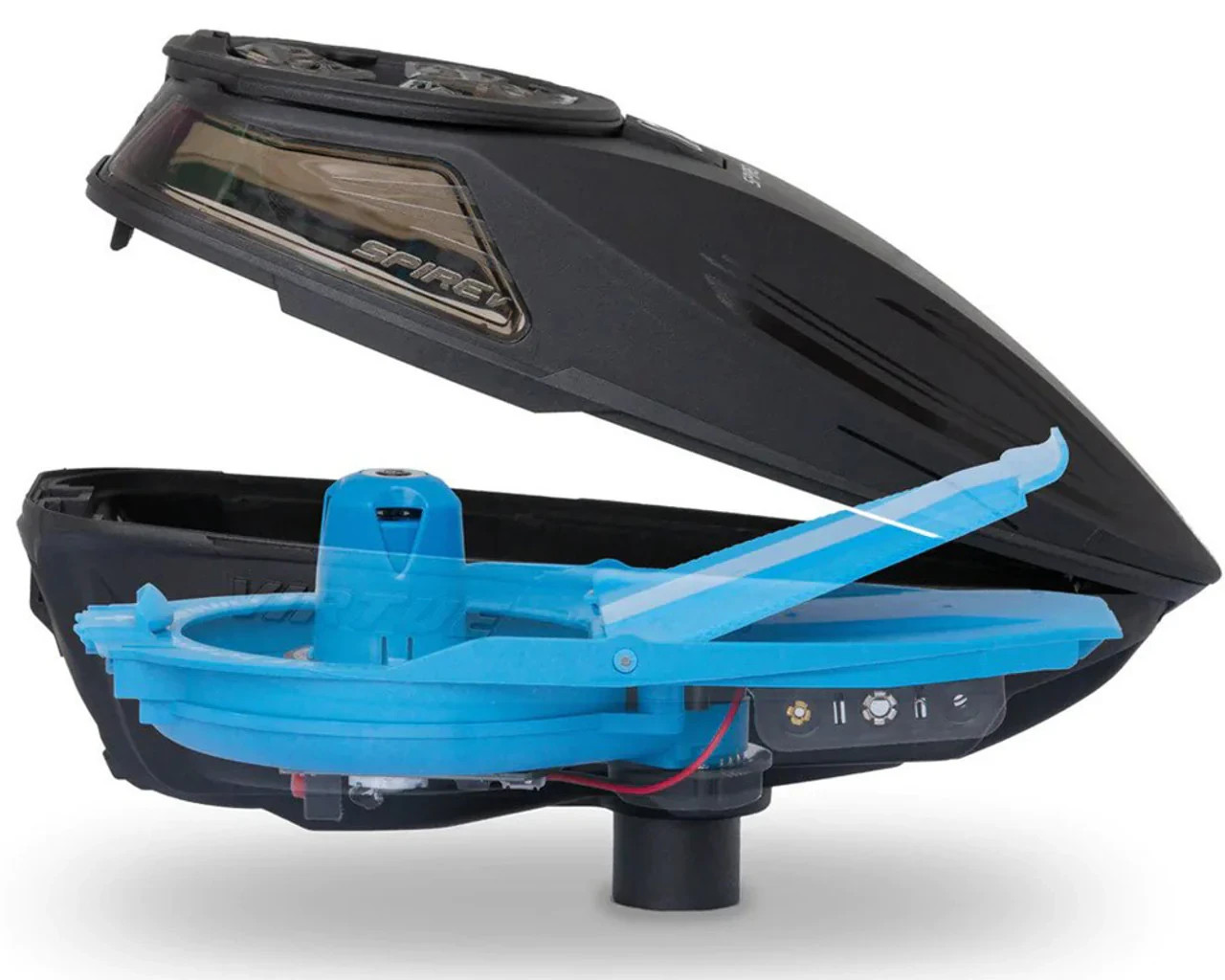 Virtue Spire V Paintball Loader - Black