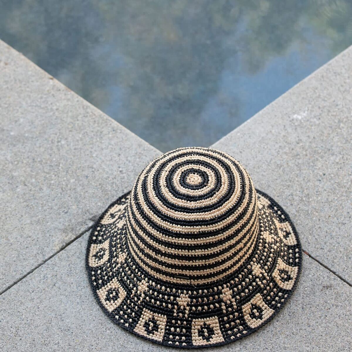 Brixton Redding Packable Straw Bucket Hat