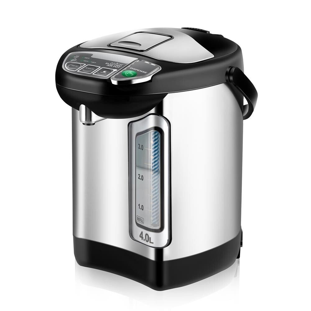 NutriChef 4L Digital Hot Water Dispenser Auto Dispense Safety Lock, (4.227 quart