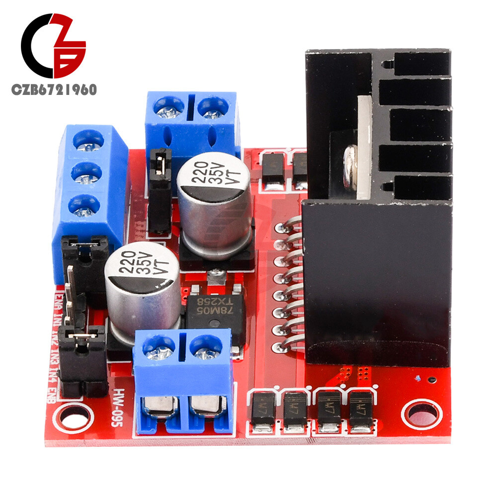 L298N DC and stepper Motor dual drive module for Arduino