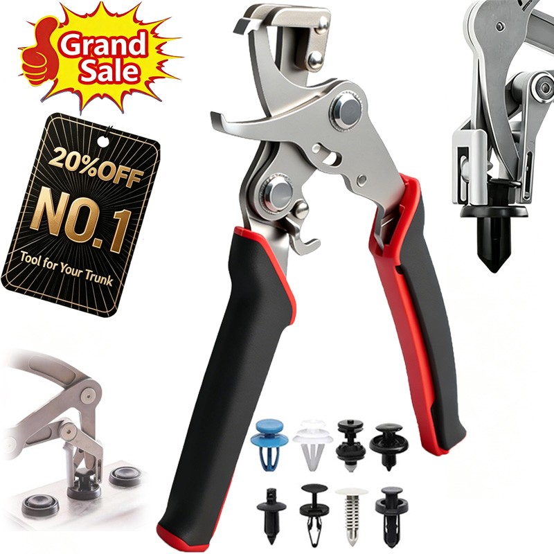 NEW Duty Auto Clip Remover Pliers Trim Panel Fastener Rivet Disassembly Tool