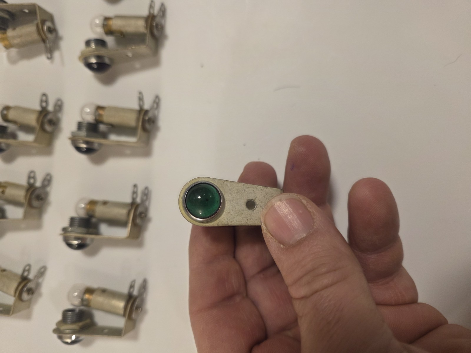 Eico Model 377 Audio Generator Sine & Square Wave ORIGINAL LAMP DISPLAY LIGHTS