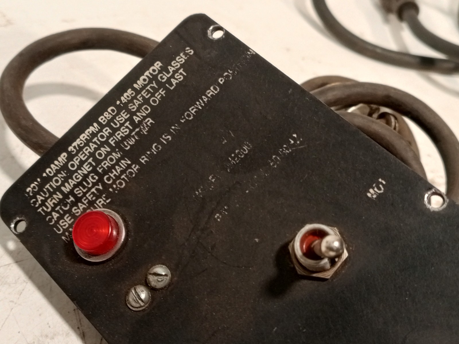Jancy Engineering control panel lot 120V AC/DC motor magnet controller