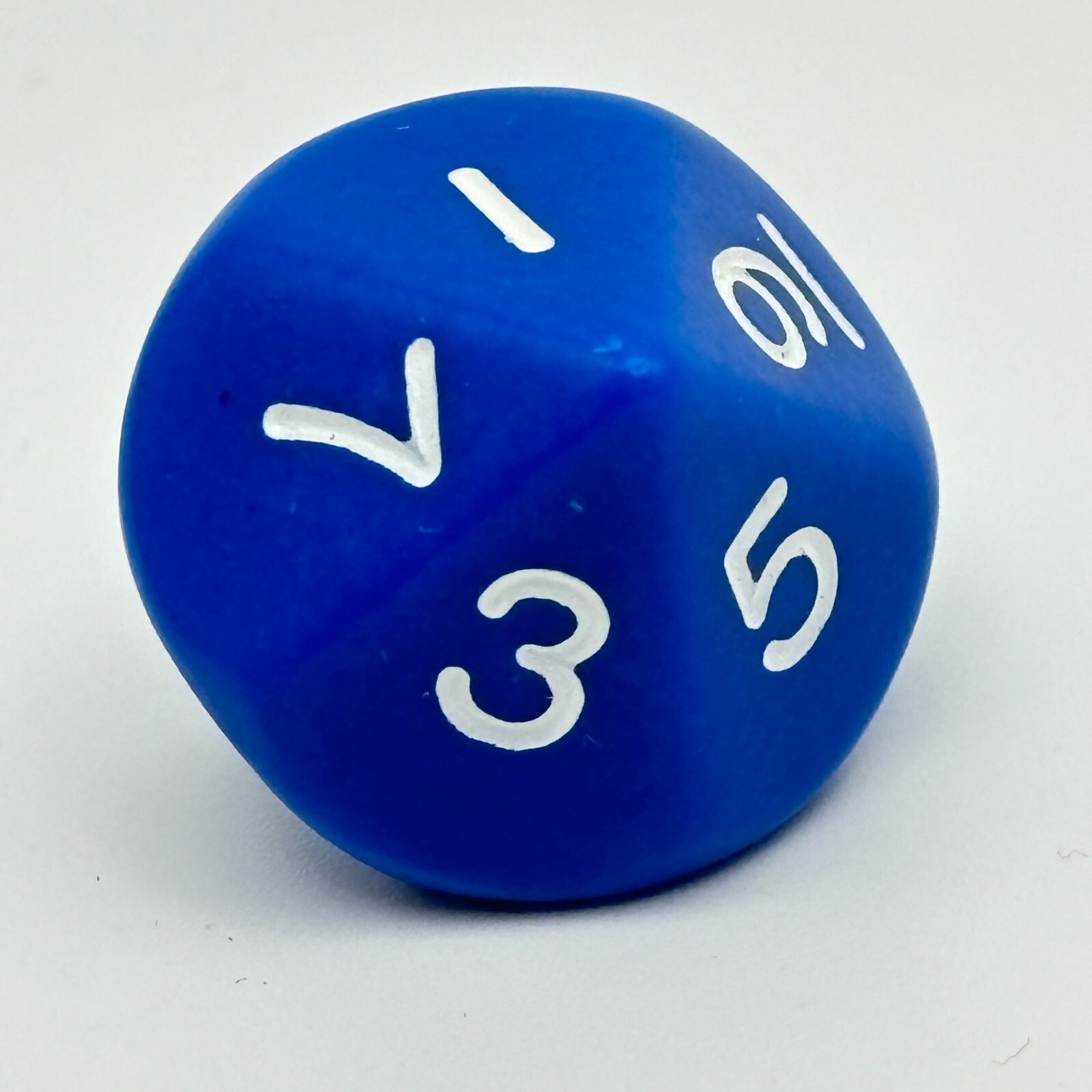 Moods Blue 10 Sided Die 2000 Replacement Pieces Parts