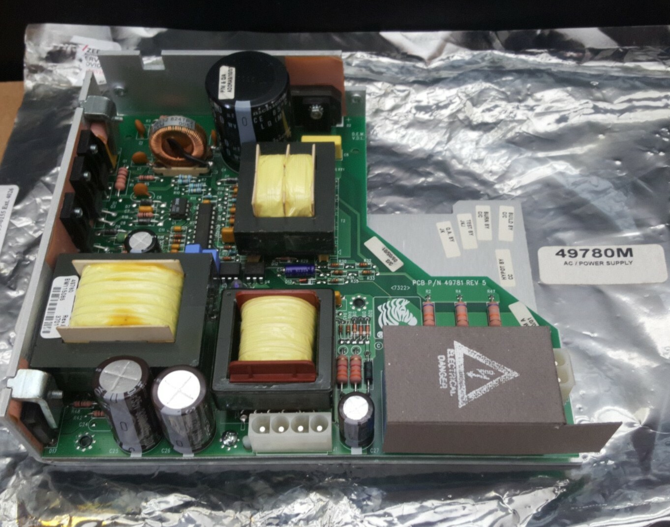 Genuine New ZEBRA Power Supply 49780M - for 170Xi II Printer