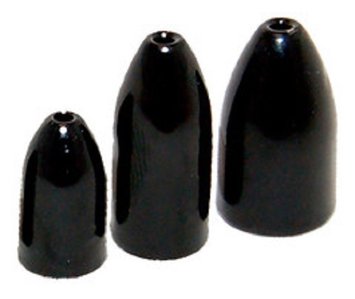 Bullet Weights 1/4oz Black (5 pack)