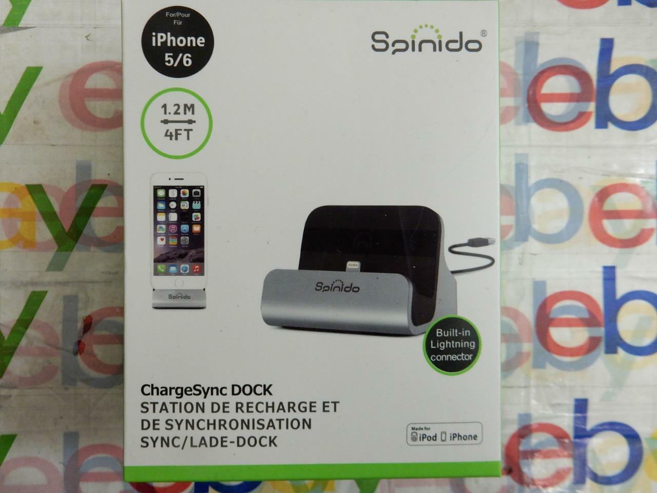 Spinido ChargeSync Dock X000WXIUG7 8 pin Connector Compatible with Iphone