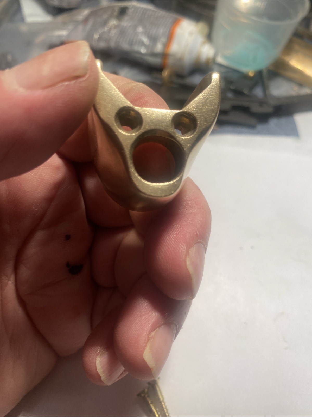 1-0" , Thompson Center Hawken Muzzleloader Nose Cap W screws