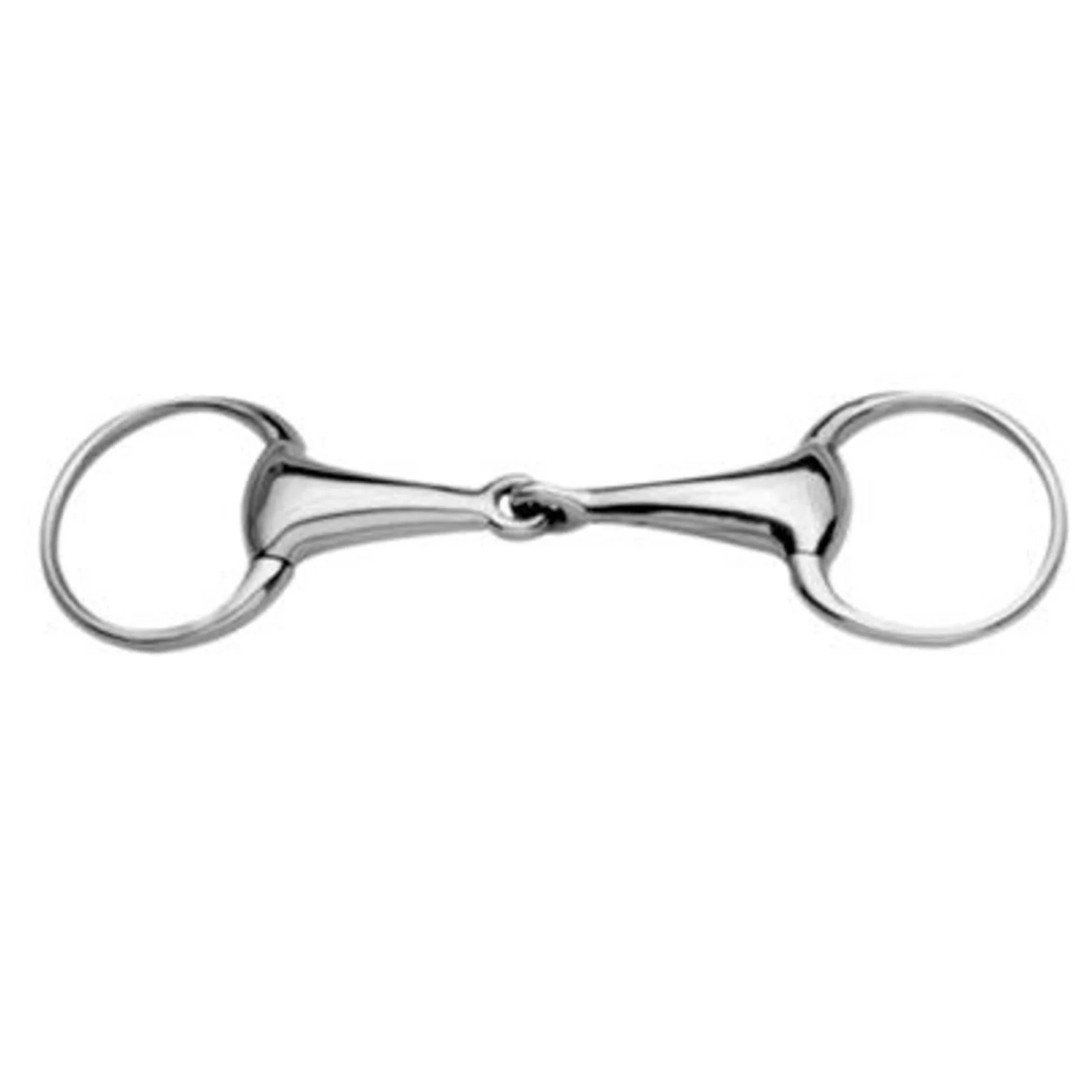 Korsteel HOLLOW MOUTH EGGBUTT Snaffle  L/WGT 4.75