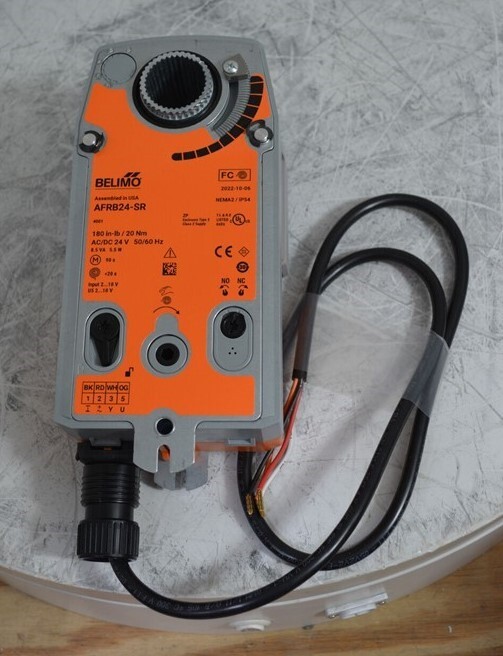 OPEN BOX BELIMO ARFB24-SR Fail-Safe Actuator SEE NOTES