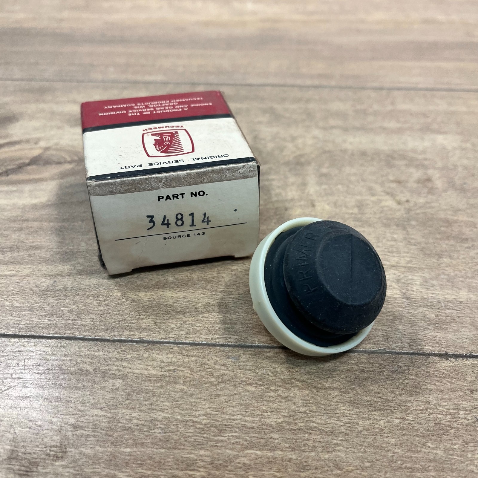 New TECUMSEH OEM NOS PRIMER BULB / 34814