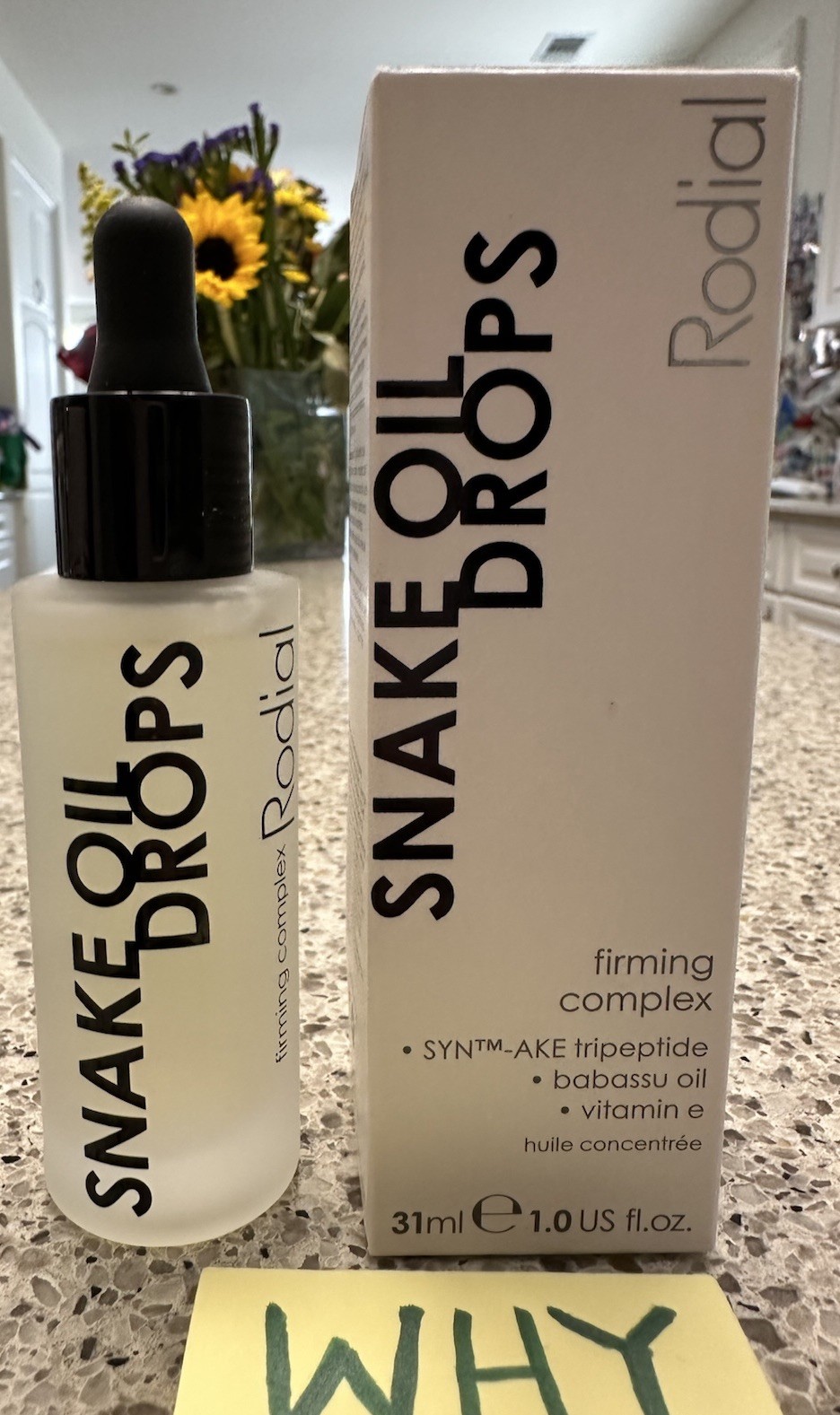 Rodial SNAKE OIL DROPS Firming Complex SERUM 1oz/31mL FULL SZ SEALED BOX $75