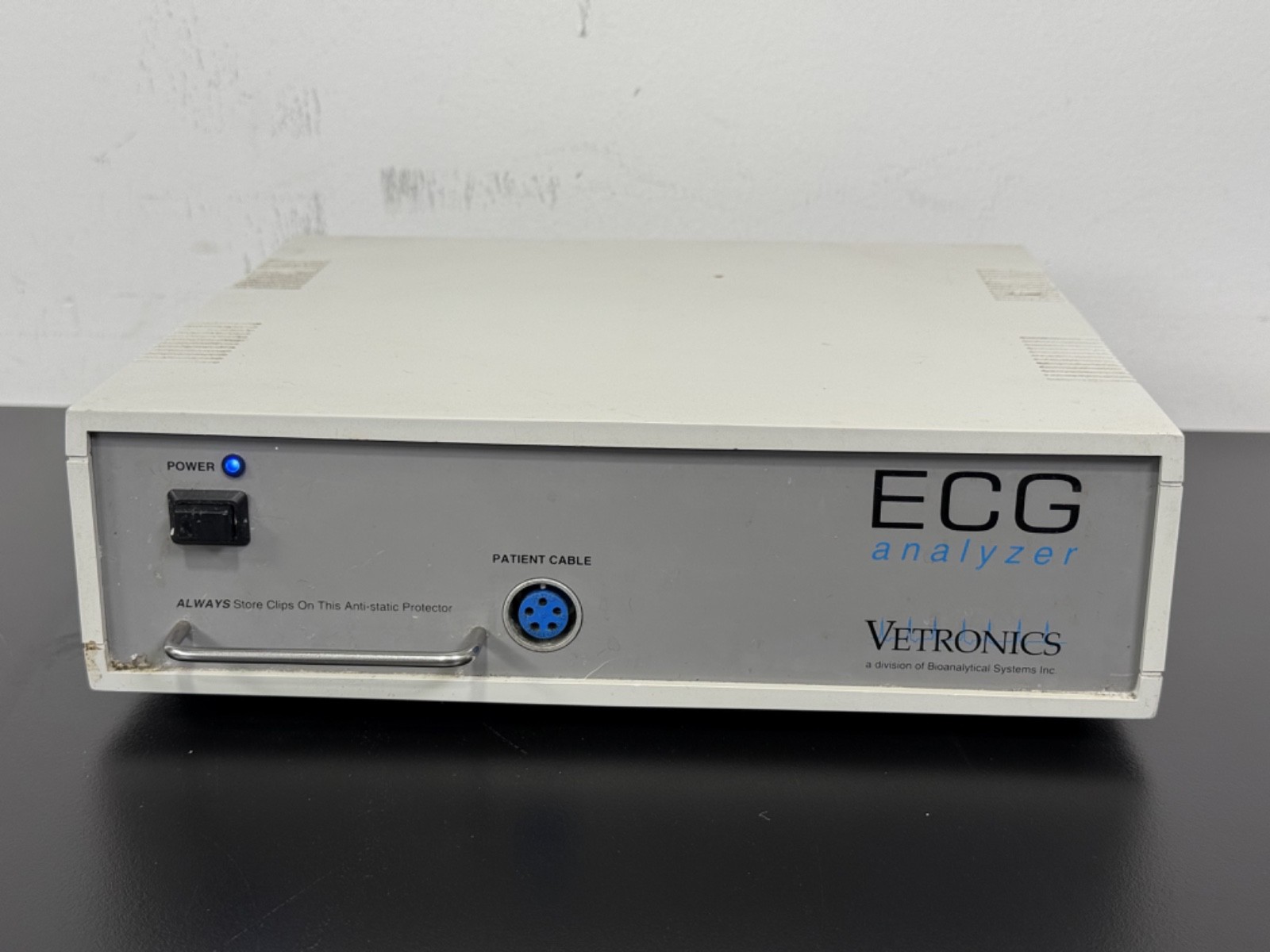 Vetronics SYS3/ECG ECG Analyzer Bioanalytical Systems Inc – Tested Working