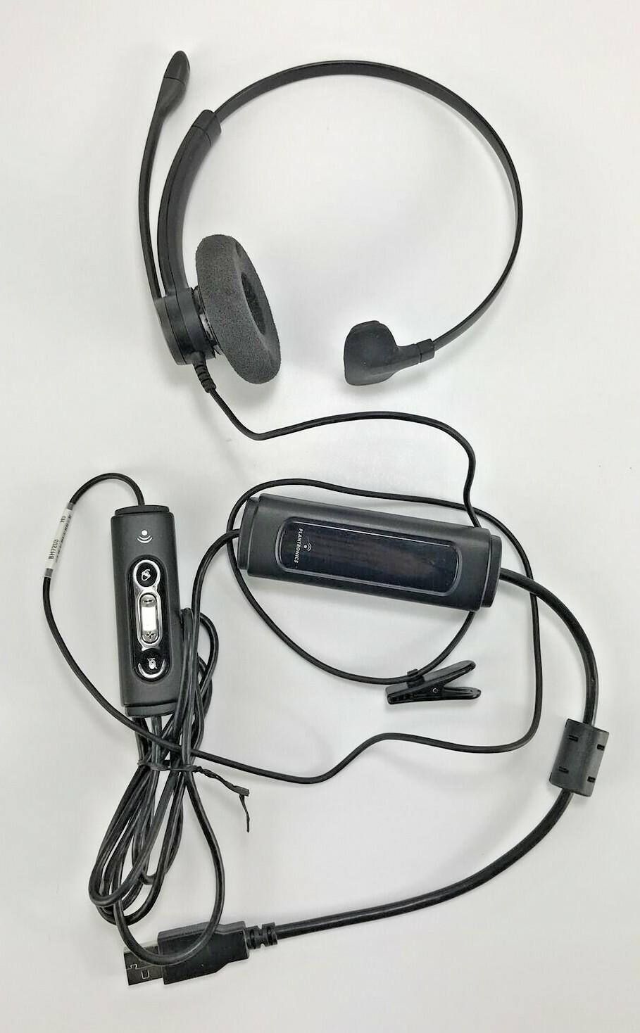 Plantronics Entera HW111N-USB Monaural Wideband Noise-Canceling Computer Headset