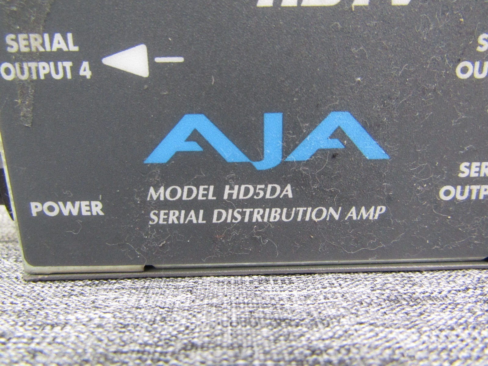 AJA HD5DA HD/SD Distribution Amp NO A/C ADAPTER