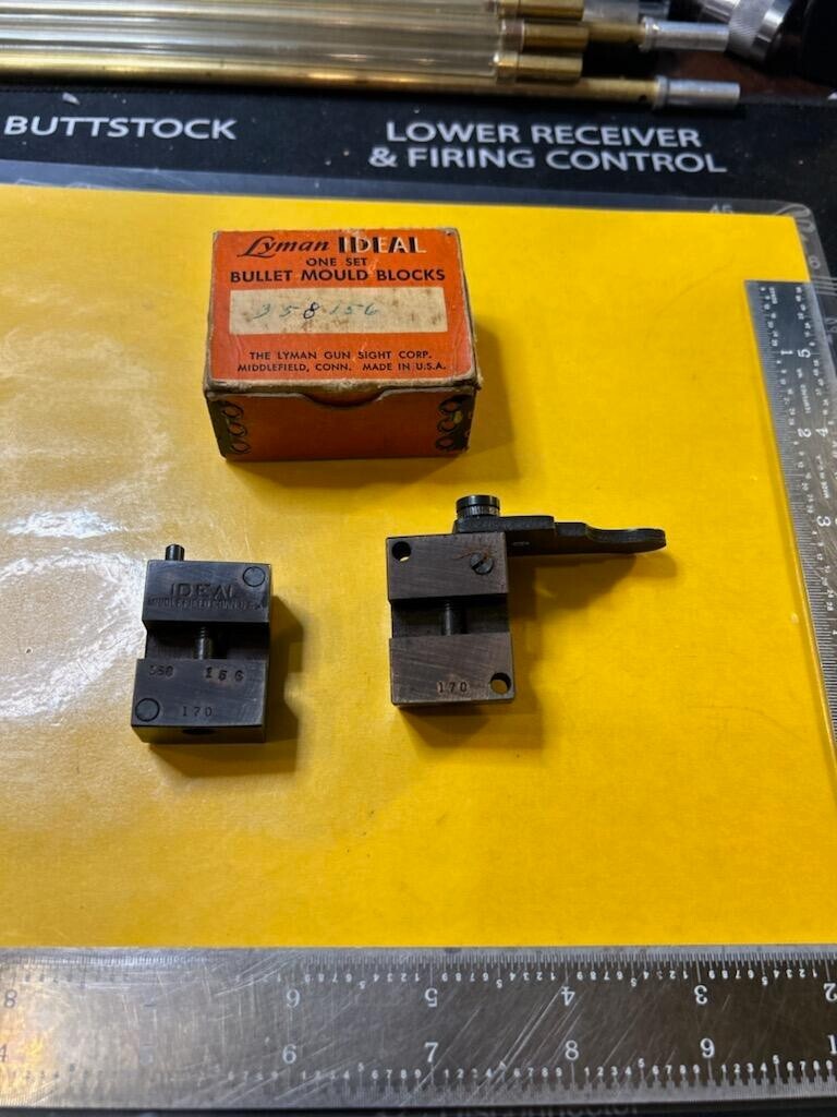 Ideal / Lyman #358156 1-cavity bullet mold & Original Box, for .38/.357 Cal.