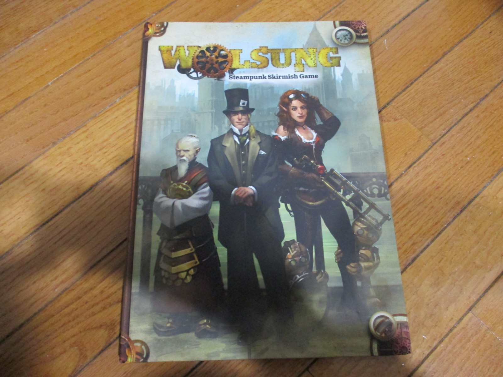 Wolsung Steampunk Skirmish Game 1st Ed HC