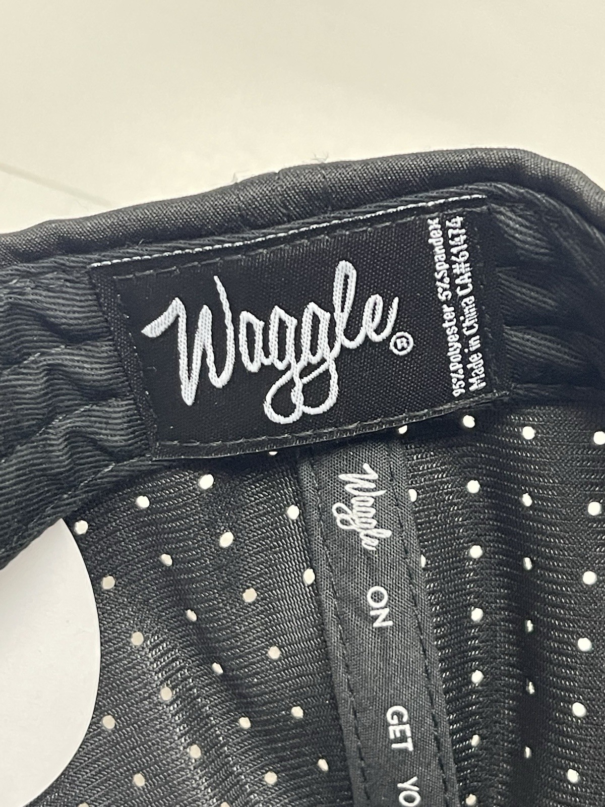 NEW WAGGLE BEVERAGE BEV CART GOLF HAT OG SNAPBACK