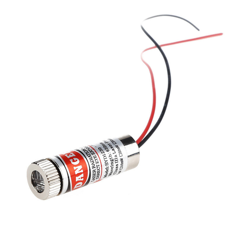 Red Cross Line Laser Focusable 5mW 650nm Module Focus Adjustable laser Head M138