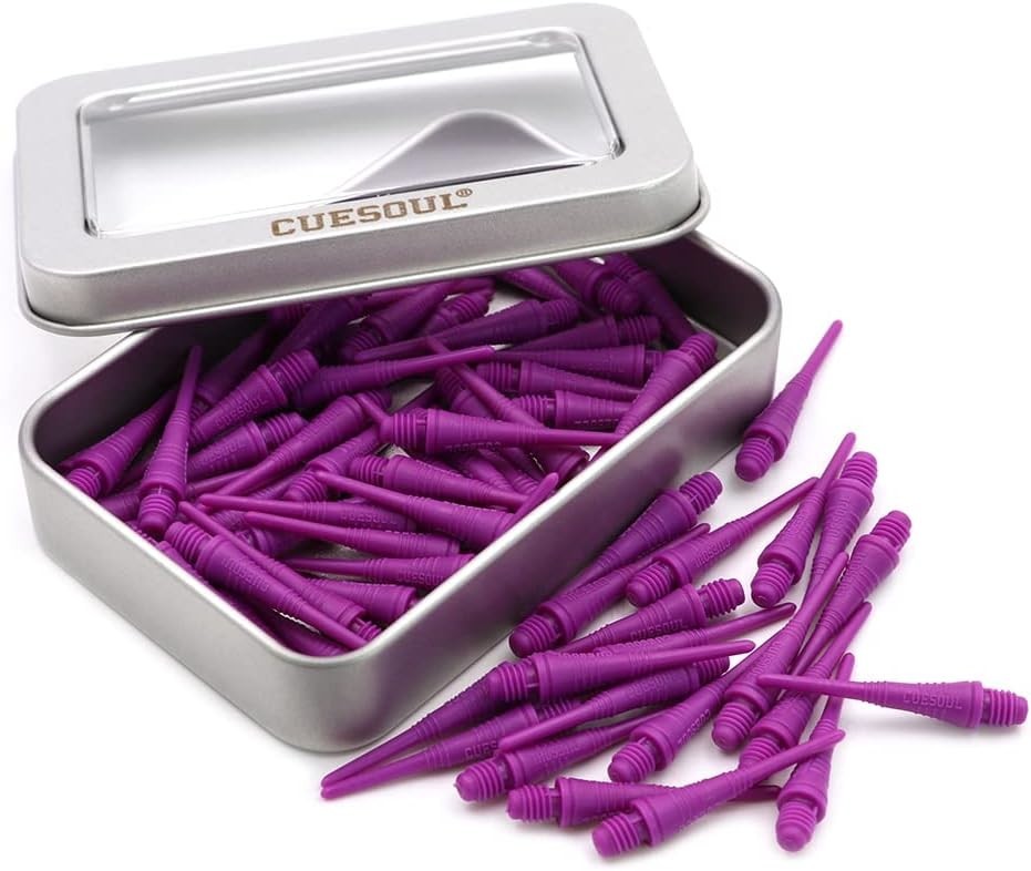 100 Pieces Soft Tip Points for Soft Tip Darts