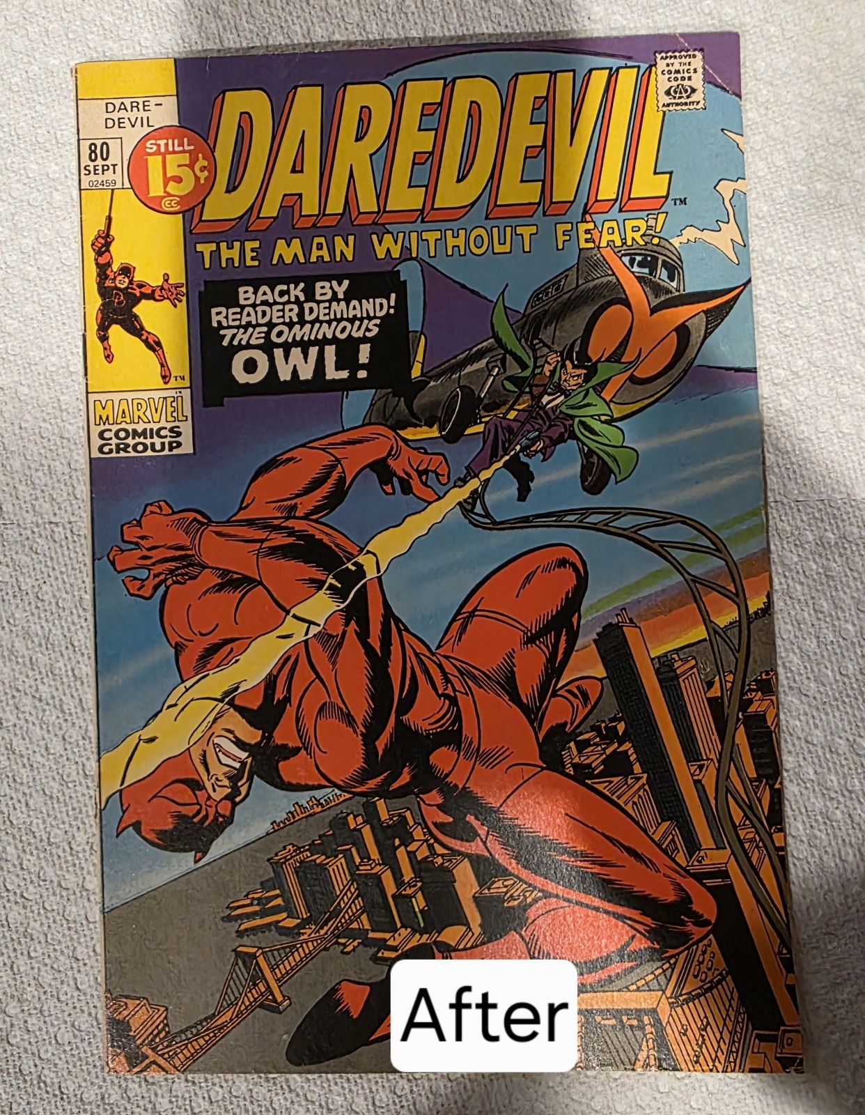 Comic Book Cleaning Pressing & Spine Roll Fix Service CGC Prep
