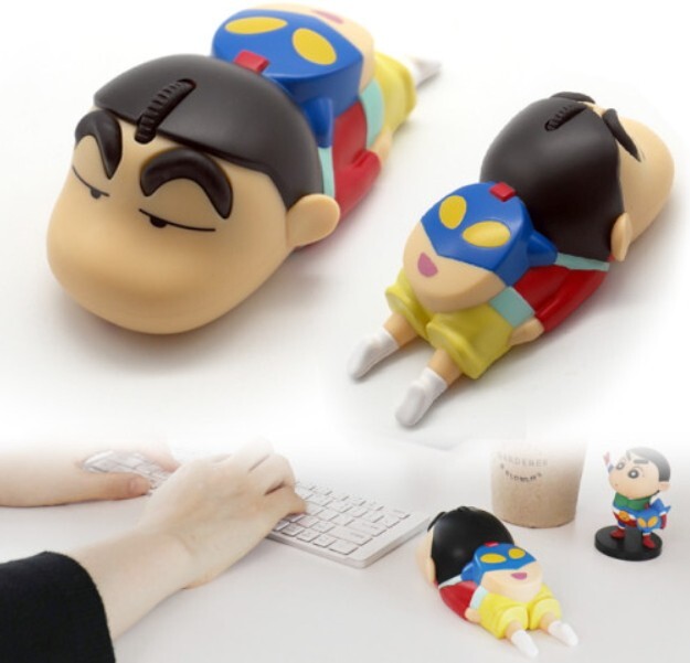 CRAYON SHINCHAN genuine Figure Wireless Mouse-BulK Package