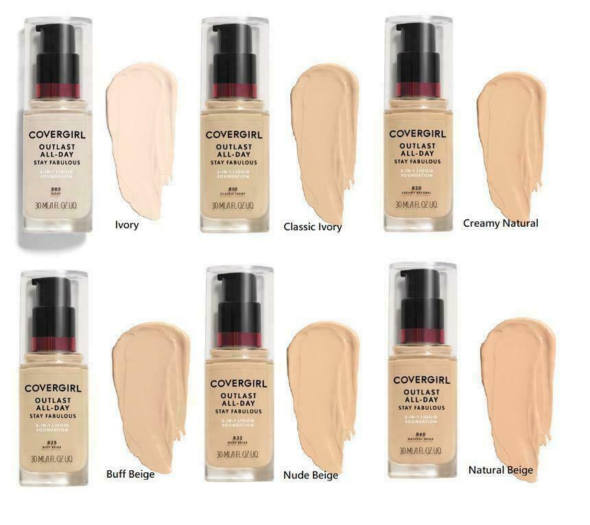 COVERGIRL Outlast All-Day Stay Fabulous 3-in-1 Foundation Sunscreen Out of Date