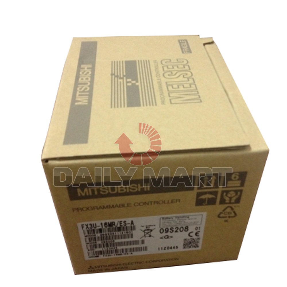 Mitsubishi Programmable Logic Controller MODULE FX3U-16MR/ES-A Brand NEW IN BOX